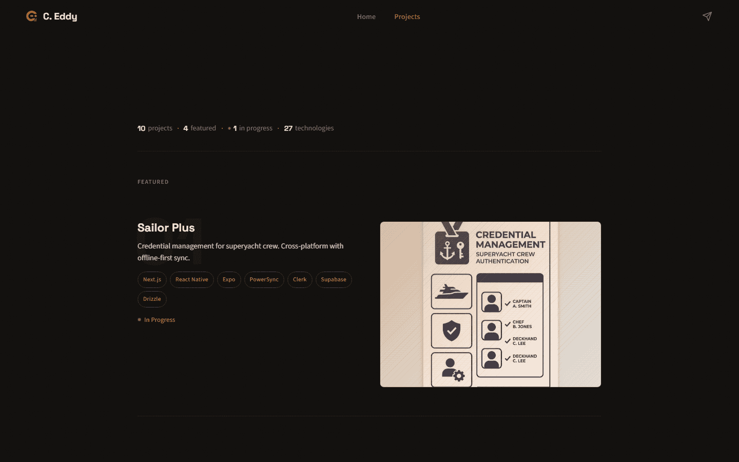 ciaraneddy.com projects page